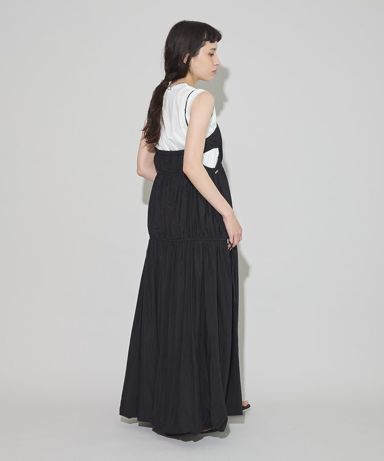 GARAGE OF GOOD CLOTHING「シャーリングサイドオープンワンピース」|ワンピース|