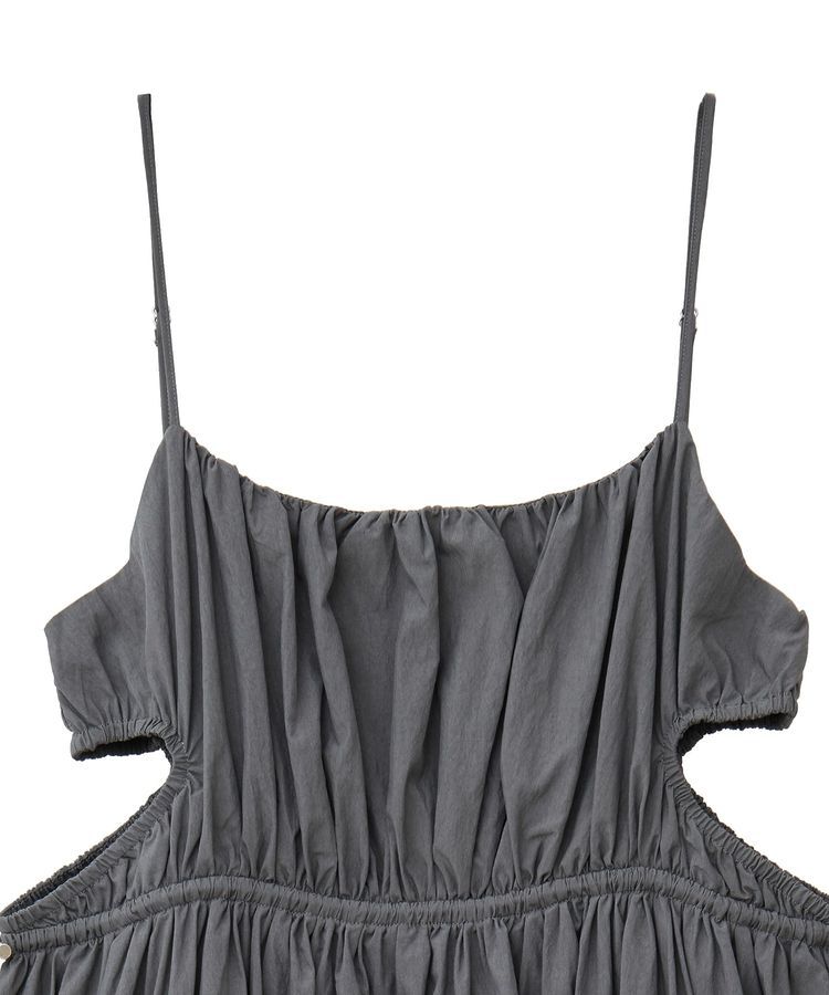 GARAGE OF GOOD CLOTHING「シャーリングサイドオープンワンピース」|ワンピース|