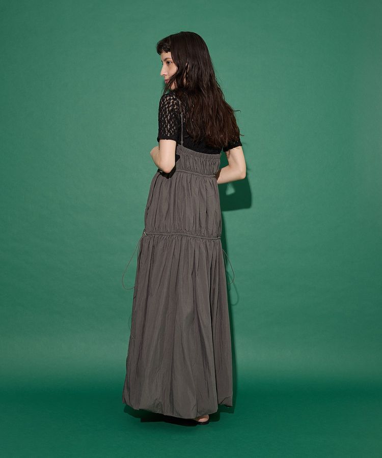 GARAGE OF GOOD CLOTHING「シャーリングサイドオープンワンピース」|ワンピース|