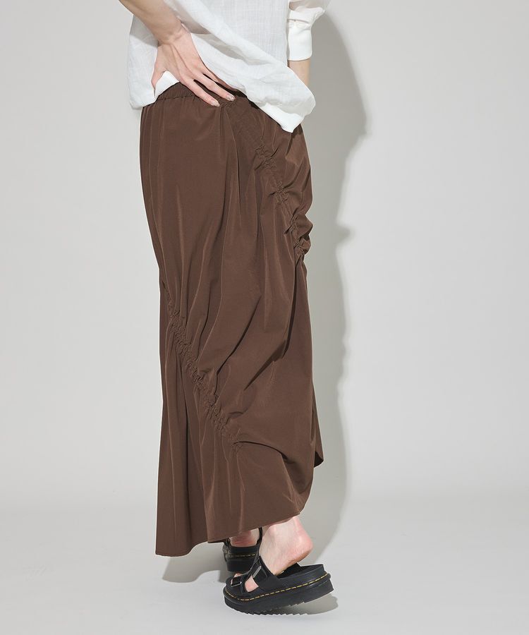 GARAGE OF GOOD CLOTHING「アシメギャザーロングスカート」|スカート|