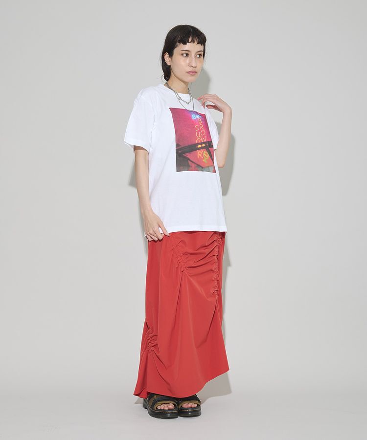 GARAGE OF GOOD CLOTHING「アシメギャザーロングスカート」|スカート|