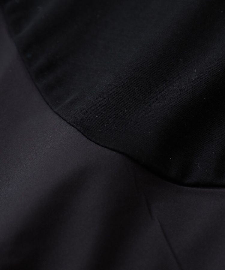 GARAGE OF GOOD CLOTHING「異素材切り替えコクーンワンピース」|ワンピース|