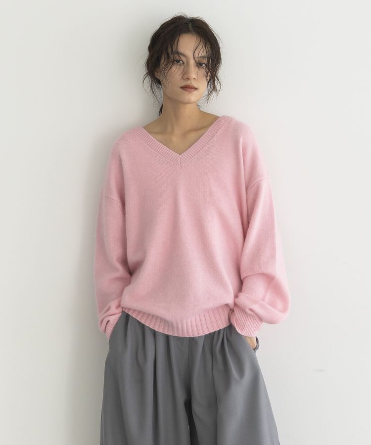 GARAGE OF GOOD CLOTHING「【TORRAZZO DONNA】ベーシックVネックニット」|ニット・セーター|