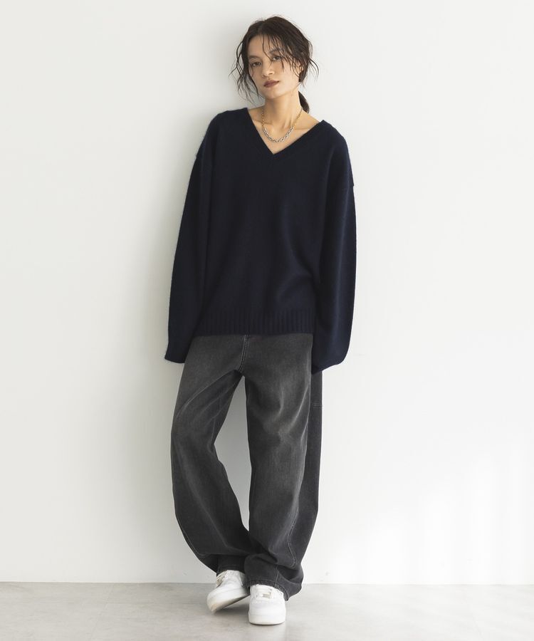 GARAGE OF GOOD CLOTHING「【TORRAZZO DONNA】ベーシックVネックニット」|ニット・セーター|