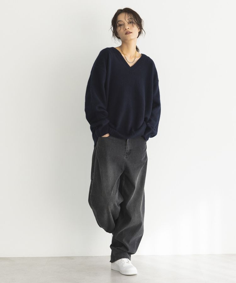 GARAGE OF GOOD CLOTHING「【TORRAZZO DONNA】ベーシックVネックニット」|ニット・セーター|