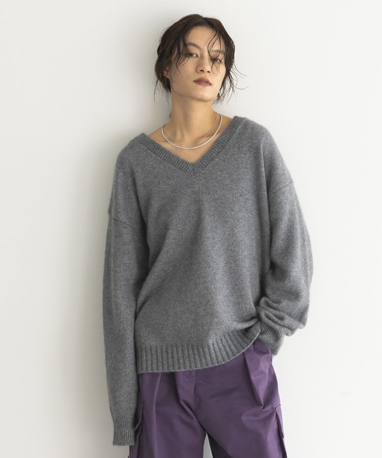 GARAGE OF GOOD CLOTHING「【TORRAZZO DONNA】ベーシックVネックニット」|ニット・セーター|