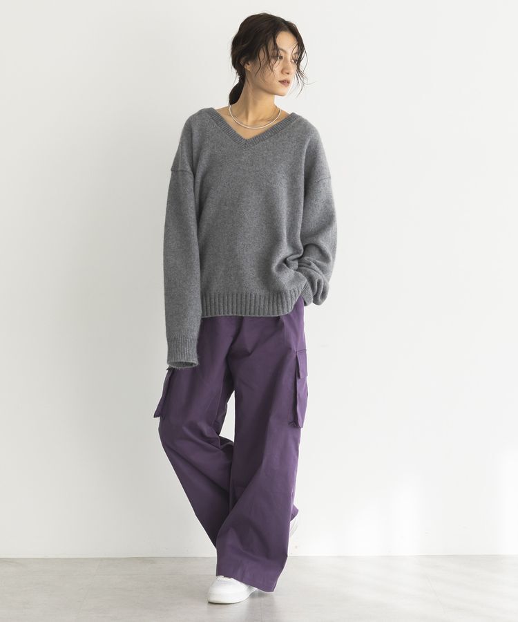 GARAGE OF GOOD CLOTHING「【TORRAZZO DONNA】ベーシックVネックニット」|ニット・セーター|