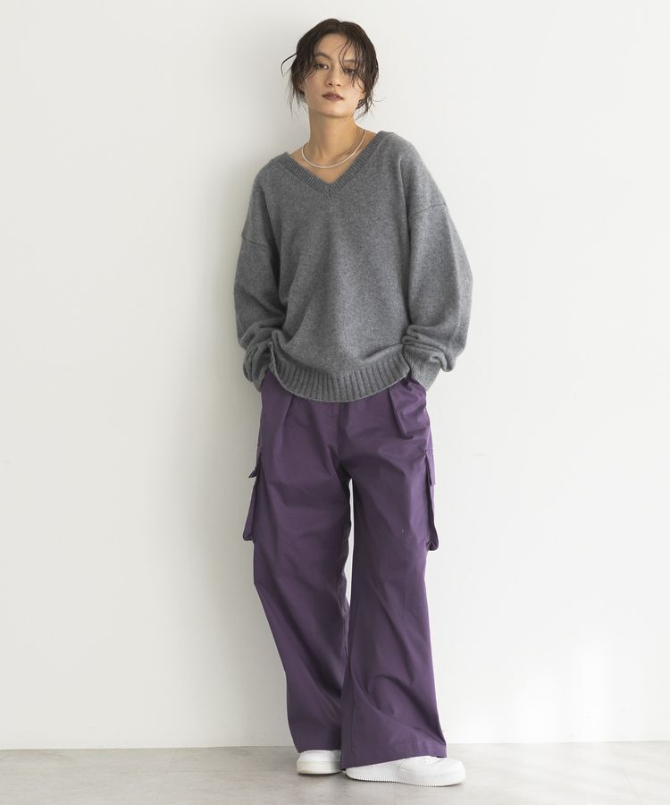 GARAGE OF GOOD CLOTHING「【TORRAZZO DONNA】ベーシックVネックニット」|ニット・セーター|