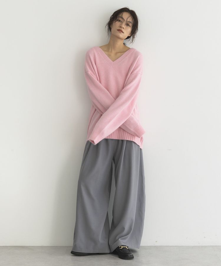 GARAGE OF GOOD CLOTHING「【TORRAZZO DONNA】ベーシックVネックニット」|ニット・セーター|