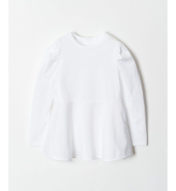 LOULOU WILLOUGHBY「【LOULOU WILLOUGHBY】ペプラムプルオーバー」|Tシャツ・カットソー|