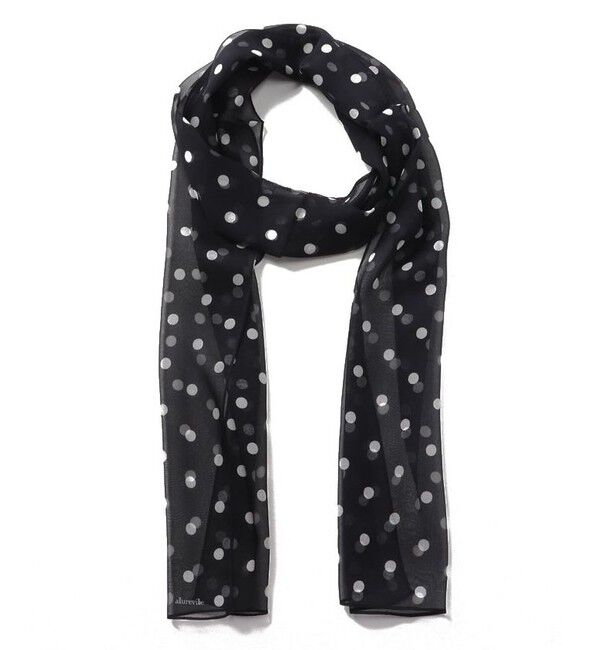 allureville「シルクシフォンスカーフ」|バンダナ・スカーフ|