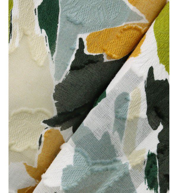 allureville「カットジャガードフレアスカート」|スカート|