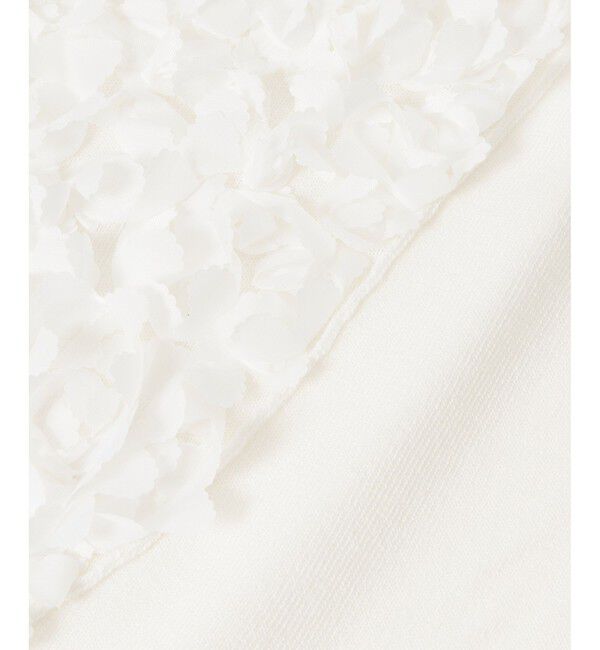 LOULOU WILLOUGHBY「【LOULOU WILLOUGHBY】フローラルフロントプルオーバー」|ニット・セーター|