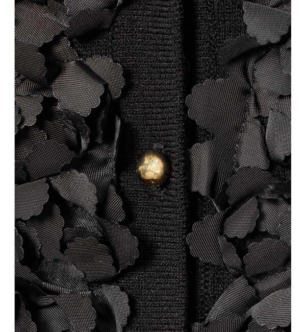 LOULOU WILLOUGHBY「【LOULOU WILLOUGHBY】フローラルフロントプルオーバー」|ニット・セーター|