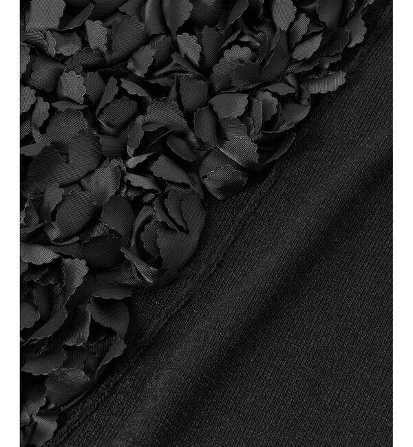 LOULOU WILLOUGHBY「【LOULOU WILLOUGHBY】フローラルフロントプルオーバー」|ニット・セーター|