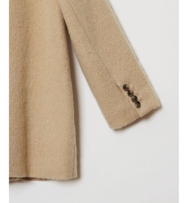 allureville「モヘヤシャギーハーフチェスターコート」|チェスターコート|