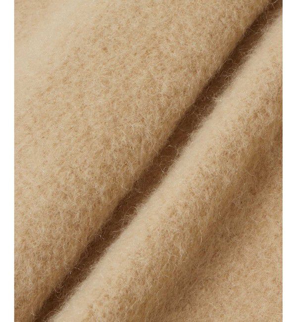 allureville「モヘヤシャギーハーフチェスターコート」|チェスターコート|