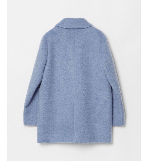 allureville「モヘヤシャギーハーフチェスターコート」|チェスターコート|