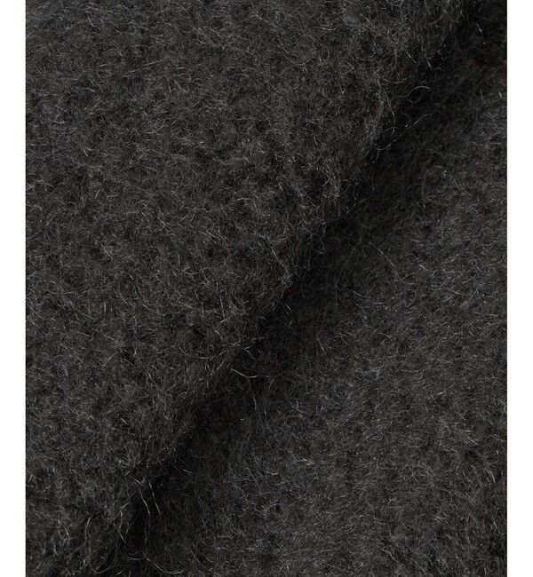 allureville「モヘヤシャギーハーフチェスターコート」|チェスターコート|