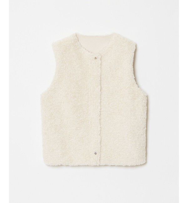 allureville「フェイクプードルファーデタッチャブルブルゾン」|ブルゾン・スタジャン|