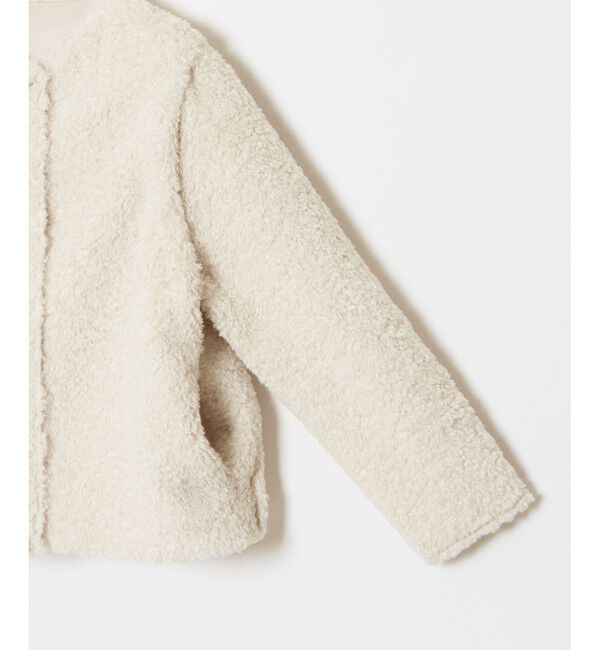 allureville「フェイクプードルファーデタッチャブルブルゾン」|ブルゾン・スタジャン|