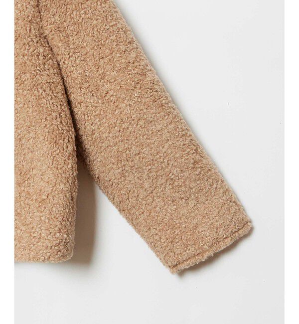 allureville「フェイクプードルファーデタッチャブルブルゾン」|ブルゾン・スタジャン|