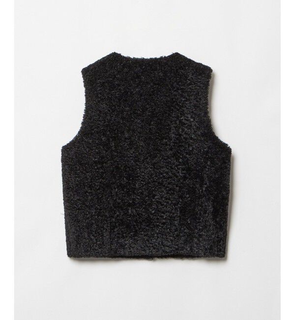 allureville「フェイクプードルファーデタッチャブルブルゾン」|ブルゾン・スタジャン|