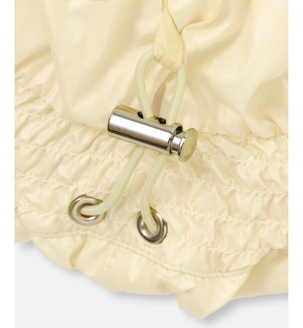 allureville「ライトタフタショートダウンベスト」|ダウンベスト・ベスト|