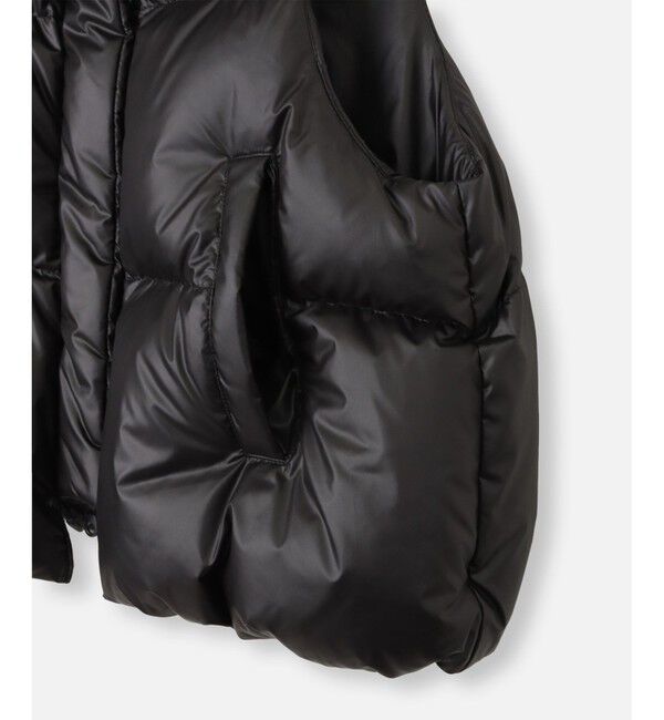 allureville「ライトタフタショートダウンベスト」|ダウンベスト・ベスト|