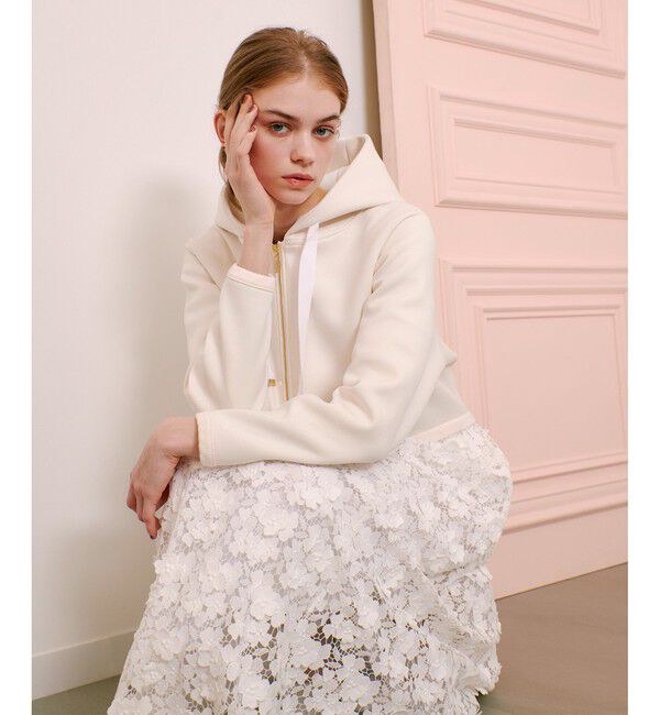 LOULOU WILLOUGHBY「【LOULOU WILLOUGHBY】コンパクトパフフーディー」|パーカー|