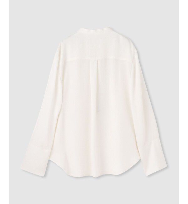allureville「ブライトツイルアシメボウブラウス」|シャツ・ブラウス|