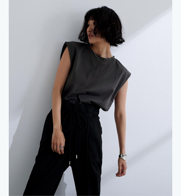 ur's「汗染み防止ショルダータックトップス」|Tシャツ・カットソー|