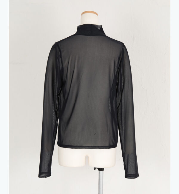 ur's「フィンガーホール付シアーハイネックプルオーバー」|Tシャツ・カットソー|