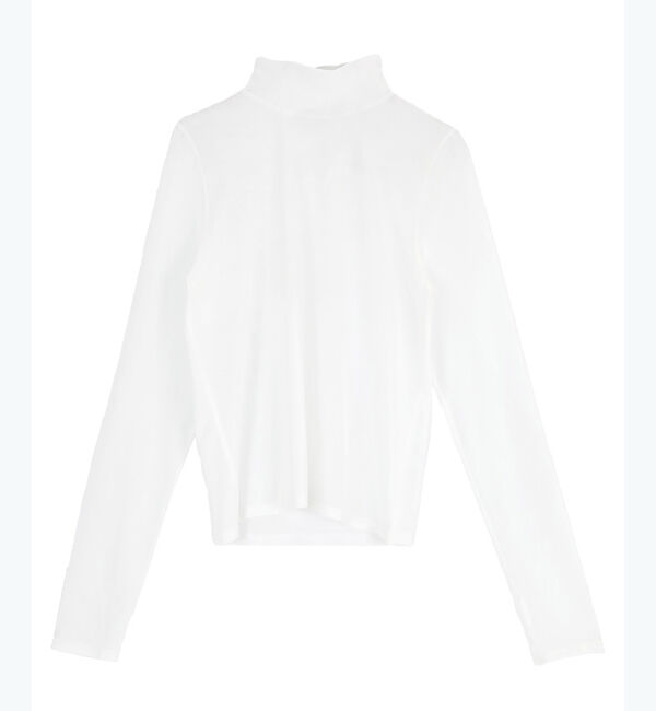 ur's「フィンガーホール付シアーハイネックプルオーバー」|Tシャツ・カットソー|