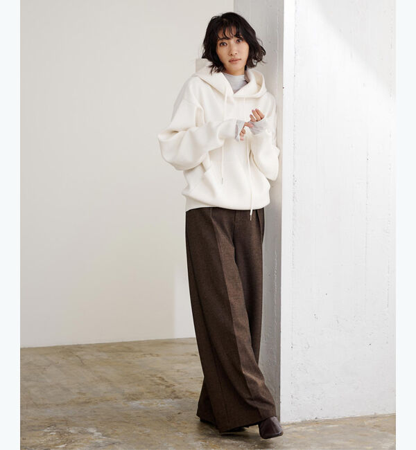 ur's「フィンガーホール付シアーハイネックプルオーバー」|Tシャツ・カットソー|