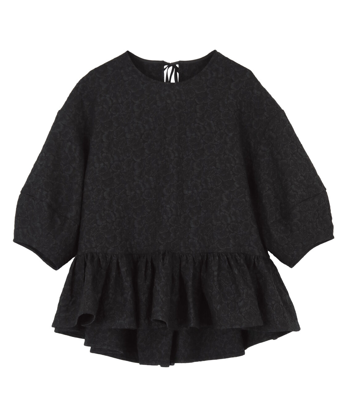 titivate「ふくれジャガードペプラムデザイントップス」|シャツ・ブラウス|