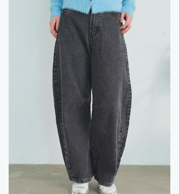 titivate「カーブラインデニムパンツ」|デニム|