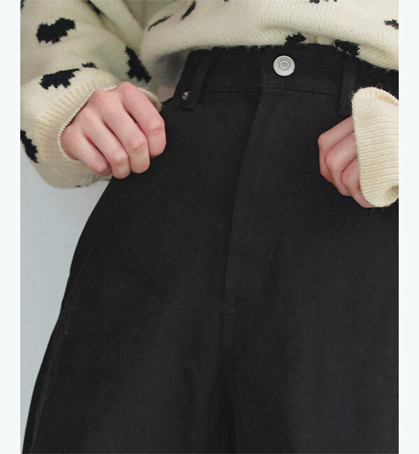 titivate「カーブラインデニムパンツ」|デニム|