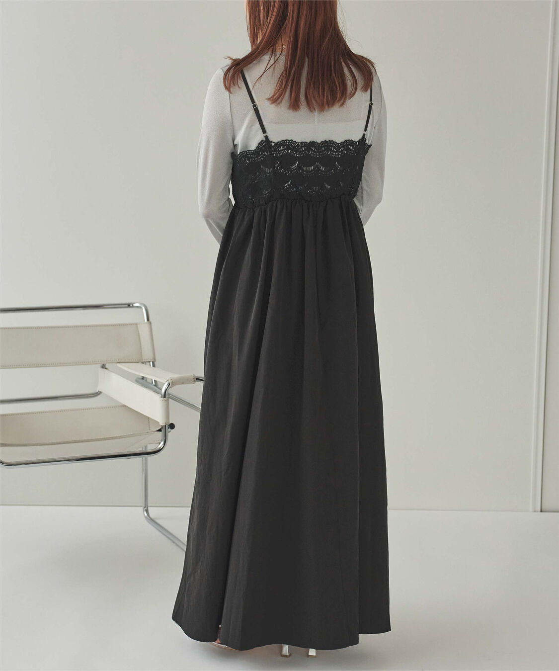 titivate「バストレースキャミソールワンピース」|ワンピース|