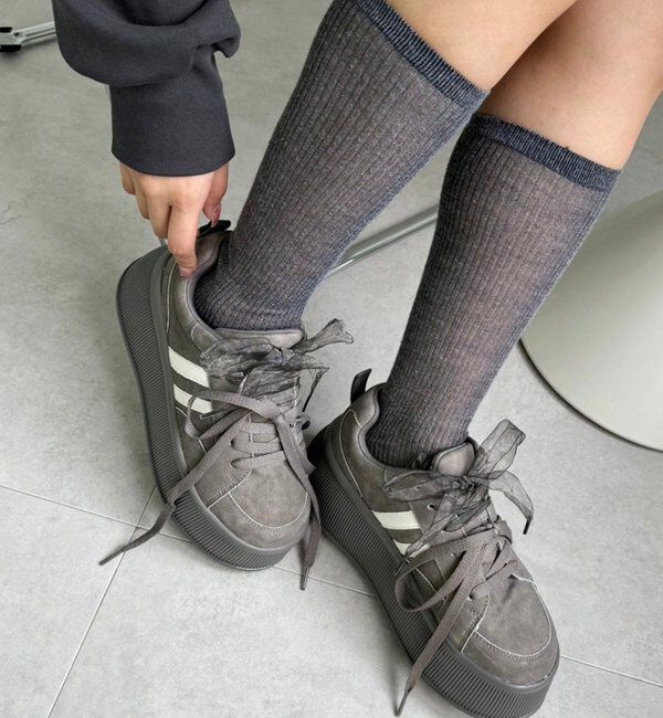  「0151130070【再入荷】リボンカスタムスニーカー」|その他|