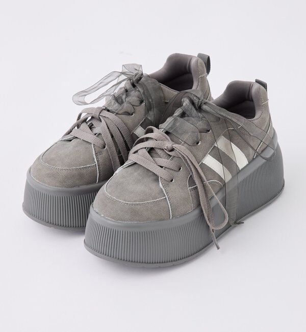  「0151130070【再入荷】リボンカスタムスニーカー」|その他|