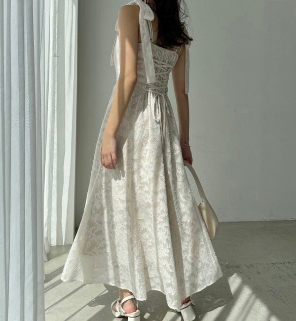  「着痩せ効果抜群/マイナス5キロ見えキャミワンピ」|ワンピース|