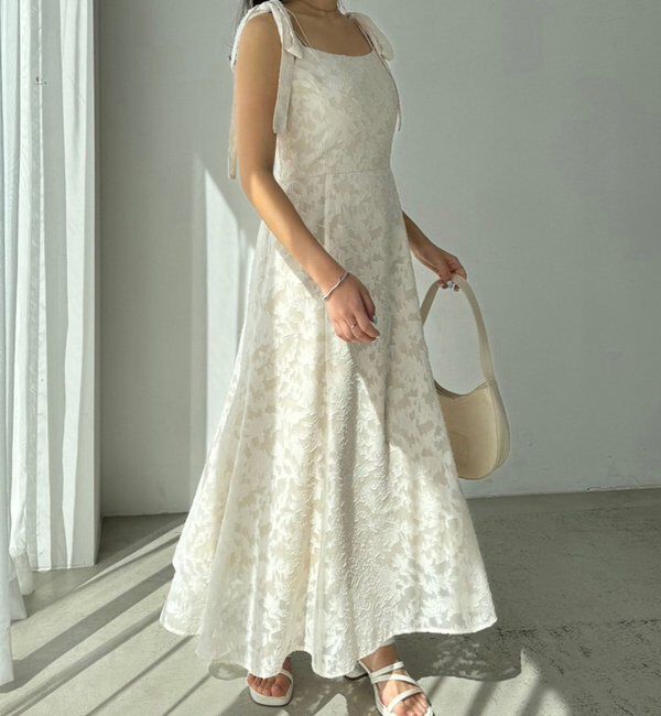  「着痩せ効果抜群/マイナス5キロ見えキャミワンピ」|ワンピース|