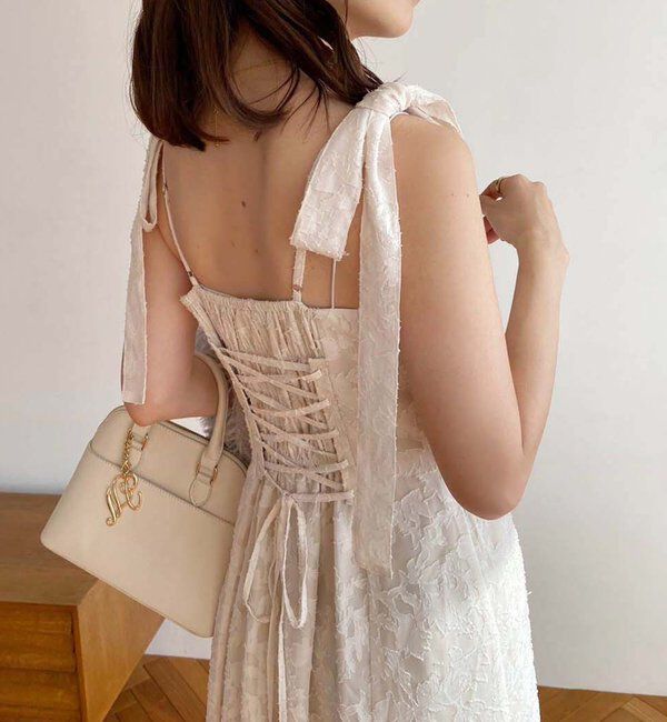  「着痩せ効果抜群/マイナス5キロ見えキャミワンピ」|ワンピース|