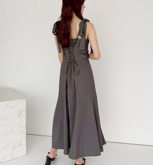  「着痩せ効果抜群/マイナス5キロ見えキャミワンピ」|ワンピース|