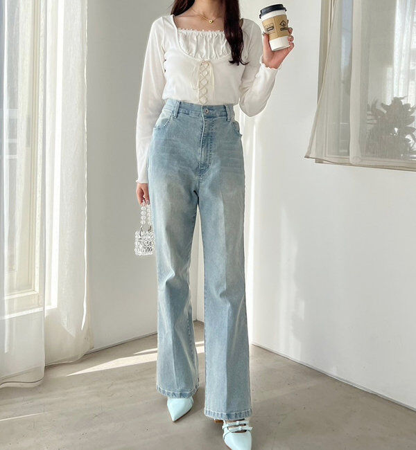  「リボン付きポインテッドストラップシューズ」|その他|