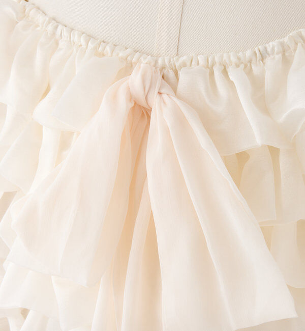  「【Dreamy collection】オーガンジーフリルブラウス」|シャツ・ブラウス|