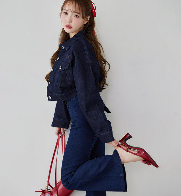  「ビッグリボンポインテッドパンプス」|その他|