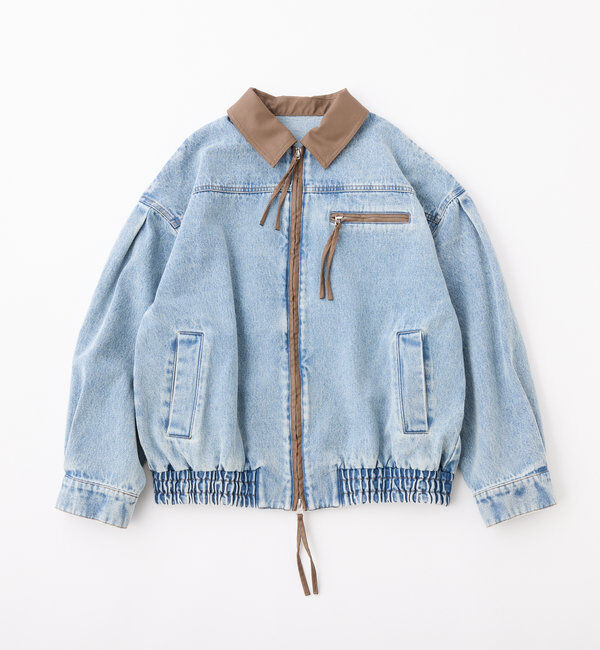  「セットアップ対応/パイピングジャケット」|ダウンベスト・ベスト|