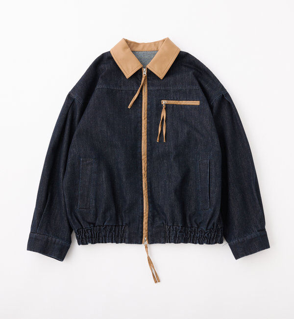  「セットアップ対応/パイピングジャケット」|ダウンベスト・ベスト|